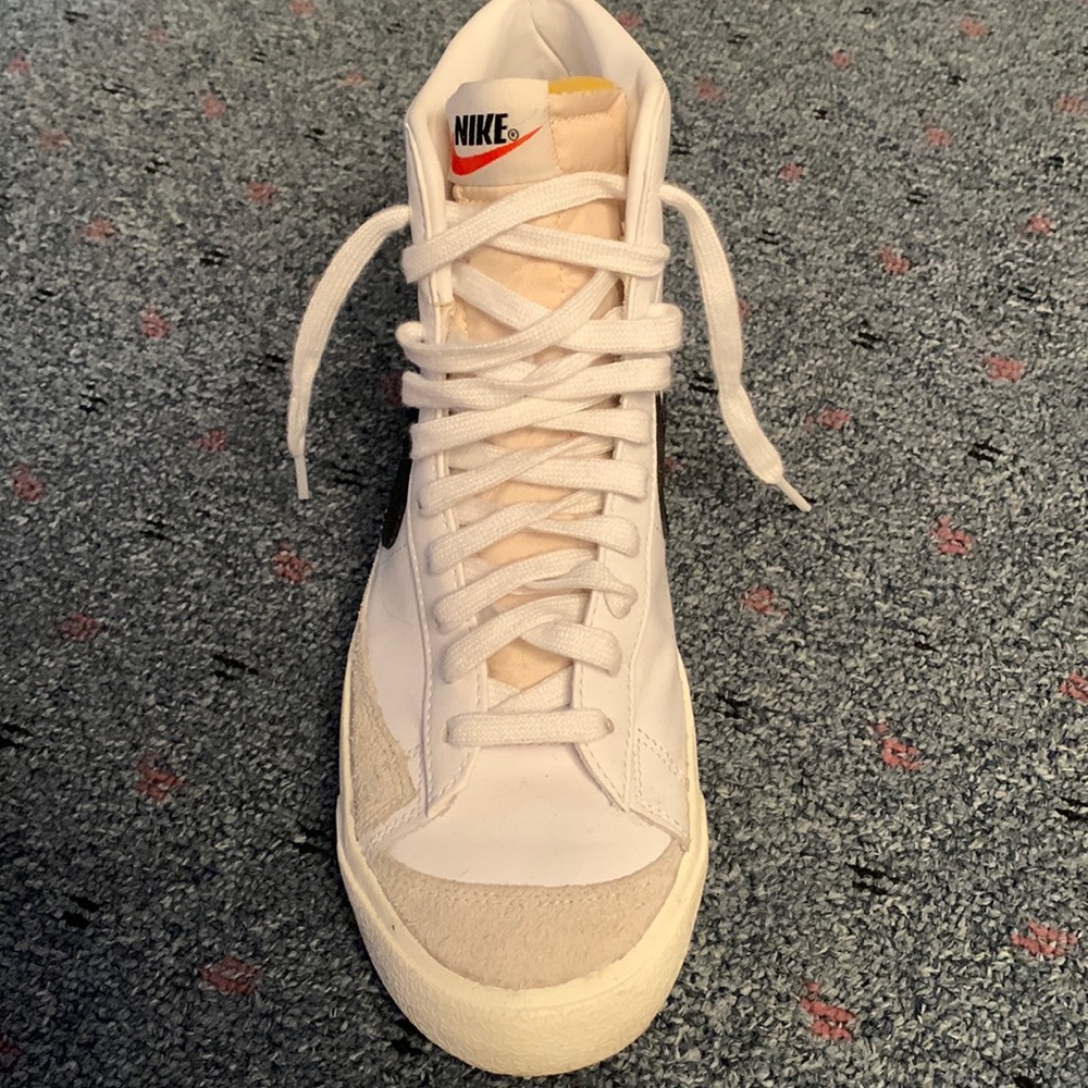 Nike high top blazer sneakers, size 10